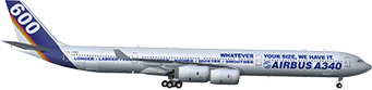 Airbus A340-600 Airbus Industrie (old colors)