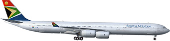 Airbus A340-600 South African